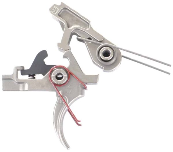 AT3 Tactical 2 Stage Curved Face Nickel Boron Trigger