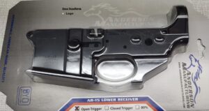 AM-15 Stripped Lower Receiver