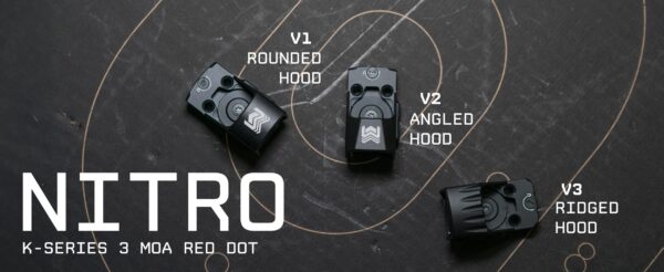 Monstrum Nitro Pistol Red Dot w/ 3 MOA Dot | K-Series/RMSc
